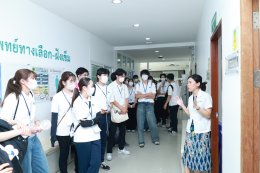 ต้อนรับมหาวิทยาลัยคริสเตียน CHRISTIAN UNIVERSITY OF THAILAND แลกเปลี่ยนเรียนรู้การให้บริหารจัดการด้านสาธารสุขและการพยาบาล