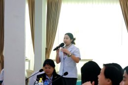 คณะจากสถาบันการพยาบาลศรีสวรินทิรา สภากาชาดไทย สาขาการพยาบาลผู้ป่วยแบบประคับประคอง เพื่อแลกเปลี่ยนเรียนรู้ ด้านการบริการดูแลผู้ป่วยแบบประคับประคองและระยะท้าย
