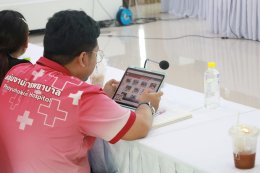 คณะจากสถาบันการพยาบาลศรีสวรินทิรา สภากาชาดไทย สาขาการพยาบาลผู้ป่วยแบบประคับประคอง เพื่อแลกเปลี่ยนเรียนรู้ ด้านการบริการดูแลผู้ป่วยแบบประคับประคองและระยะท้าย