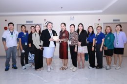 ต้อนรับ คณะแลกเปลี่ยนเรียนรู้ จากศูนย์การแพทย์กาญจนาภิเษก