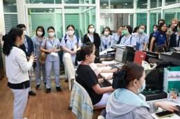 ต้อนรับ คณะดูงานจากภาควิชาการพยาบาลสาธารณสุข คณะสาธารณสุขศาสตร์ มหาวิทยาลัยมหิดล เพื่อเข้าศึกษาดูงานเรื่อง ระบบบริการผู้สูงอายุและศูนย์การเรียนรู้เพื่อผู้สูงอายุ