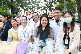 พิธีทำบุญตักบาตร ถวายพระราชกุศล เนื่องในวันสวรรคต ครบ ๕o วัน แด่สมเด็จพระนางเจ้าสิริกิติ์ พระบรมราชินีนาถ  พระบรมราชชนนีพันปีหลวง