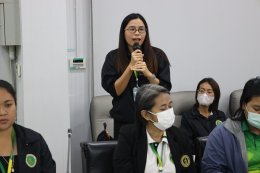 ต้อนรับ คณะดูงานจากโรงพยาบาลผู้สูงอายุบางขุนเทียน สำนักการแพทย์ กรุงเทพมหานคร