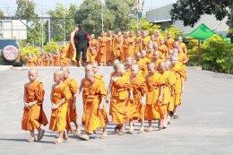 พิธียกเสาเอกเป็นปฐมฤกษ์ อาคารพระมงคลเทพมุนี (สด จนฺทสโร) 