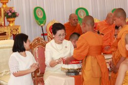 พิธียกเสาเอกเป็นปฐมฤกษ์ อาคารพระมงคลเทพมุนี (สด จนฺทสโร) 