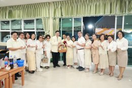 พิธียกเสาเอกเป็นปฐมฤกษ์ อาคารพระมงคลเทพมุนี (สด จนฺทสโร) 