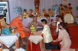 พิธียกเสาเอกเป็นปฐมฤกษ์ อาคารพระมงคลเทพมุนี (สด จนฺทสโร) 