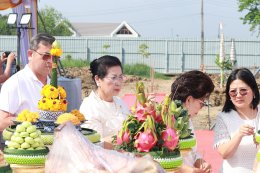 พิธียกเสาเอกเป็นปฐมฤกษ์ อาคารพระมงคลเทพมุนี (สด จนฺทสโร) 