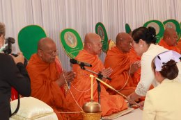 พิธียกเสาเอกเป็นปฐมฤกษ์ อาคารพระมงคลเทพมุนี (สด จนฺทสโร) 