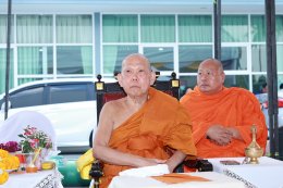 พิธียกเสาเอกเป็นปฐมฤกษ์ อาคารพระมงคลเทพมุนี (สด จนฺทสโร) 