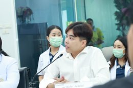 ต้อนรับโรงพยาบาลหลวงพ่อทวีศักดิ์ ชุตินฺธโร อุทิศ ในโอกาสเข้าศึกษาดูงานด้าน "การบริหารจัดการศูนย์ฟื้นฟูผู้ป่วย"