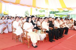 พิธียกเสาเอกเป็นปฐมฤกษ์ อาคารพระมงคลเทพมุนี (สด จนฺทสโร) 