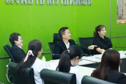 ต้อนรับโรงพยาบาลหลวงพ่อทวีศักดิ์ ชุตินฺธโร อุทิศ ในโอกาสเข้าศึกษาดูงานด้าน "การบริหารจัดการศูนย์ฟื้นฟูผู้ป่วย"