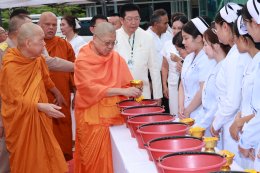 พิธียกเสาเอกเป็นปฐมฤกษ์ อาคารพระมงคลเทพมุนี (สด จนฺทสโร) 