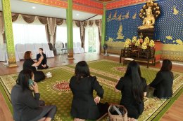 ต้อนรับโรงพยาบาลหลวงพ่อทวีศักดิ์ ชุตินฺธโร อุทิศ ในโอกาสเข้าศึกษาดูงานด้าน "การบริหารจัดการศูนย์ฟื้นฟูผู้ป่วย"