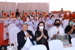 พิธียกเสาเอกเป็นปฐมฤกษ์ อาคารพระมงคลเทพมุนี (สด จนฺทสโร) 