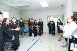 ต้อนรับโรงพยาบาลหลวงพ่อทวีศักดิ์ ชุตินฺธโร อุทิศ ในโอกาสเข้าศึกษาดูงานด้าน "การบริหารจัดการศูนย์ฟื้นฟูผู้ป่วย"