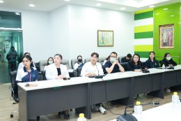 ต้อนรับโรงพยาบาลหลวงพ่อทวีศักดิ์ ชุตินฺธโร อุทิศ ในโอกาสเข้าศึกษาดูงานด้าน "การบริหารจัดการศูนย์ฟื้นฟูผู้ป่วย"