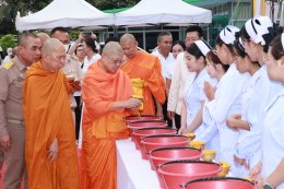 พิธียกเสาเอกเป็นปฐมฤกษ์ อาคารพระมงคลเทพมุนี (สด จนฺทสโร) 