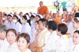 พิธียกเสาเอกเป็นปฐมฤกษ์ อาคารพระมงคลเทพมุนี (สด จนฺทสโร) 