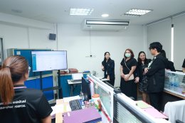 ต้อนรับโรงพยาบาลหลวงพ่อทวีศักดิ์ ชุตินฺธโร อุทิศ ในโอกาสเข้าศึกษาดูงานด้าน "การบริหารจัดการศูนย์ฟื้นฟูผู้ป่วย"