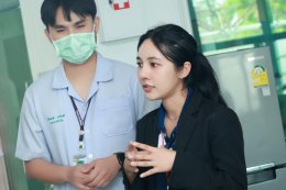 ต้อนรับโรงพยาบาลหลวงพ่อทวีศักดิ์ ชุตินฺธโร อุทิศ ในโอกาสเข้าศึกษาดูงานด้าน "การบริหารจัดการศูนย์ฟื้นฟูผู้ป่วย"