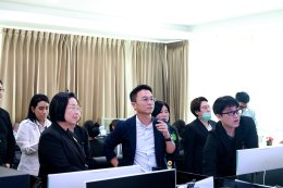 ต้อนรับรศ.ดร.ทวิดา กมลเวชช รองผู้ว่าราชการกรุงเทพมหานคร ในการตรวจความก้าวหน้า smart hospital ตามนโยบายสุขภาพดีของกรุงเทพมหานคร