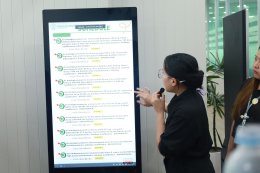 ต้อนรับรศ.ดร.ทวิดา กมลเวชช รองผู้ว่าราชการกรุงเทพมหานคร ในการตรวจความก้าวหน้า smart hospital ตามนโยบายสุขภาพดีของกรุงเทพมหานคร