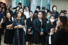 ต้อนรับรศ.ดร.ทวิดา กมลเวชช รองผู้ว่าราชการกรุงเทพมหานคร ในการตรวจความก้าวหน้า smart hospital ตามนโยบายสุขภาพดีของกรุงเทพมหานคร