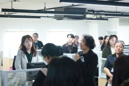 ต้อนรับรศ.ดร.ทวิดา กมลเวชช รองผู้ว่าราชการกรุงเทพมหานคร ในการตรวจความก้าวหน้า smart hospital ตามนโยบายสุขภาพดีของกรุงเทพมหานคร