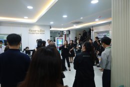 ต้อนรับรศ.ดร.ทวิดา กมลเวชช รองผู้ว่าราชการกรุงเทพมหานคร ในการตรวจความก้าวหน้า smart hospital ตามนโยบายสุขภาพดีของกรุงเทพมหานคร