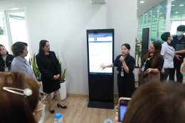 ต้อนรับรศ.ดร.ทวิดา กมลเวชช รองผู้ว่าราชการกรุงเทพมหานคร ในการตรวจความก้าวหน้า smart hospital ตามนโยบายสุขภาพดีของกรุงเทพมหานคร