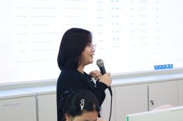 ต้อนรับรศ.ดร.ทวิดา กมลเวชช รองผู้ว่าราชการกรุงเทพมหานคร ในการตรวจความก้าวหน้า smart hospital ตามนโยบายสุขภาพดีของกรุงเทพมหานคร