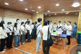 ต้อนรับคณะพยาบาลศาสตร์จากมหาวิทยาลัยคริสเตียน เพื่อแลกเปลี่ยนเรียนรู้การให้บริการดูแลผู้ป่วย