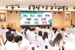 ต้อนรับคณะพยาบาลศาสตร์จากมหาวิทยาลัยคริสเตียน เพื่อแลกเปลี่ยนเรียนรู้การให้บริการดูแลผู้ป่วย