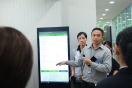 ต้อนรับรศ.ดร.ทวิดา กมลเวชช รองผู้ว่าราชการกรุงเทพมหานคร ในการตรวจความก้าวหน้า smart hospital ตามนโยบายสุขภาพดีของกรุงเทพมหานคร