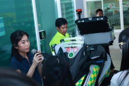 ต้อนรับคณะพยาบาลศาสตร์จากมหาวิทยาลัยคริสเตียน เพื่อแลกเปลี่ยนเรียนรู้การให้บริการดูแลผู้ป่วย