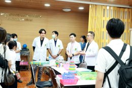 ต้อนรับคณะพยาบาลศาสตร์จากมหาวิทยาลัยคริสเตียน เพื่อแลกเปลี่ยนเรียนรู้การให้บริการดูแลผู้ป่วย