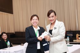 จัดกิจกรรมอบรม"PERSONALITY DEVELOPMENT AND SERVICE"