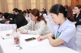 จัดกิจกรรมอบรม"PERSONALITY DEVELOPMENT AND SERVICE"