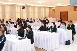 จัดกิจกรรมอบรม"PERSONALITY DEVELOPMENT AND SERVICE"