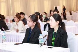 จัดกิจกรรมอบรม"PERSONALITY DEVELOPMENT AND SERVICE"