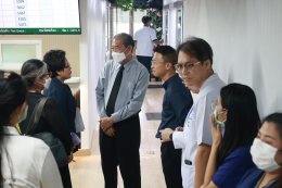 ต้อนรับ คณาจารย์จากสำนักจัดระบบบริการทางการแพทย์ สำนักงานประกันสังคม เพื่อเข้าตรวจประเมินการให้บริการทางการแพทย์ ของสถานพยาบาลที่ให้บริการทางการแพทย์แก่ผู้ประกันตน