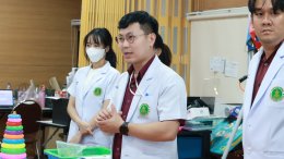 ต้อนรับคณะศึกษาดูงานจากโรงพยาบาลวิชัยเวช อินเตอร์เนชั่นแนล หนองแขม และโรงพยาบาลวิชัยเวช แยกไฟฉาย เข้าเยี่ยมชม ศูนย์สนับสนุนบริการสุขภาพเวชศาสตร์เขตเมือง