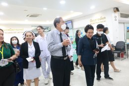 ต้อนรับ คณาจารย์จากสำนักจัดระบบบริการทางการแพทย์ สำนักงานประกันสังคม เพื่อเข้าตรวจประเมินการให้บริการทางการแพทย์ ของสถานพยาบาลที่ให้บริการทางการแพทย์แก่ผู้ประกันตน