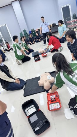 อบรมการช่วยฟื้นคืนชีพ หรือ CPR