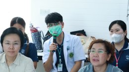 ต้อนรับคณะศึกษาดูงานจากโรงพยาบาลวิชัยเวช อินเตอร์เนชั่นแนล หนองแขม และโรงพยาบาลวิชัยเวช แยกไฟฉาย เข้าเยี่ยมชม ศูนย์สนับสนุนบริการสุขภาพเวชศาสตร์เขตเมือง