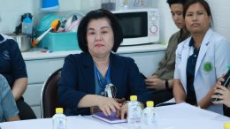 ต้อนรับคณะศึกษาดูงานจากโรงพยาบาลวิชัยเวช อินเตอร์เนชั่นแนล หนองแขม และโรงพยาบาลวิชัยเวช แยกไฟฉาย เข้าเยี่ยมชม ศูนย์สนับสนุนบริการสุขภาพเวชศาสตร์เขตเมือง