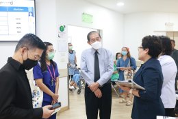 ต้อนรับ คณาจารย์จากสำนักจัดระบบบริการทางการแพทย์ สำนักงานประกันสังคม เพื่อเข้าตรวจประเมินการให้บริการทางการแพทย์ ของสถานพยาบาลที่ให้บริการทางการแพทย์แก่ผู้ประกันตน