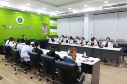 ต้อนรับ คณะศึกษาดูงานมหาวิทยาลัยคริสเตียน